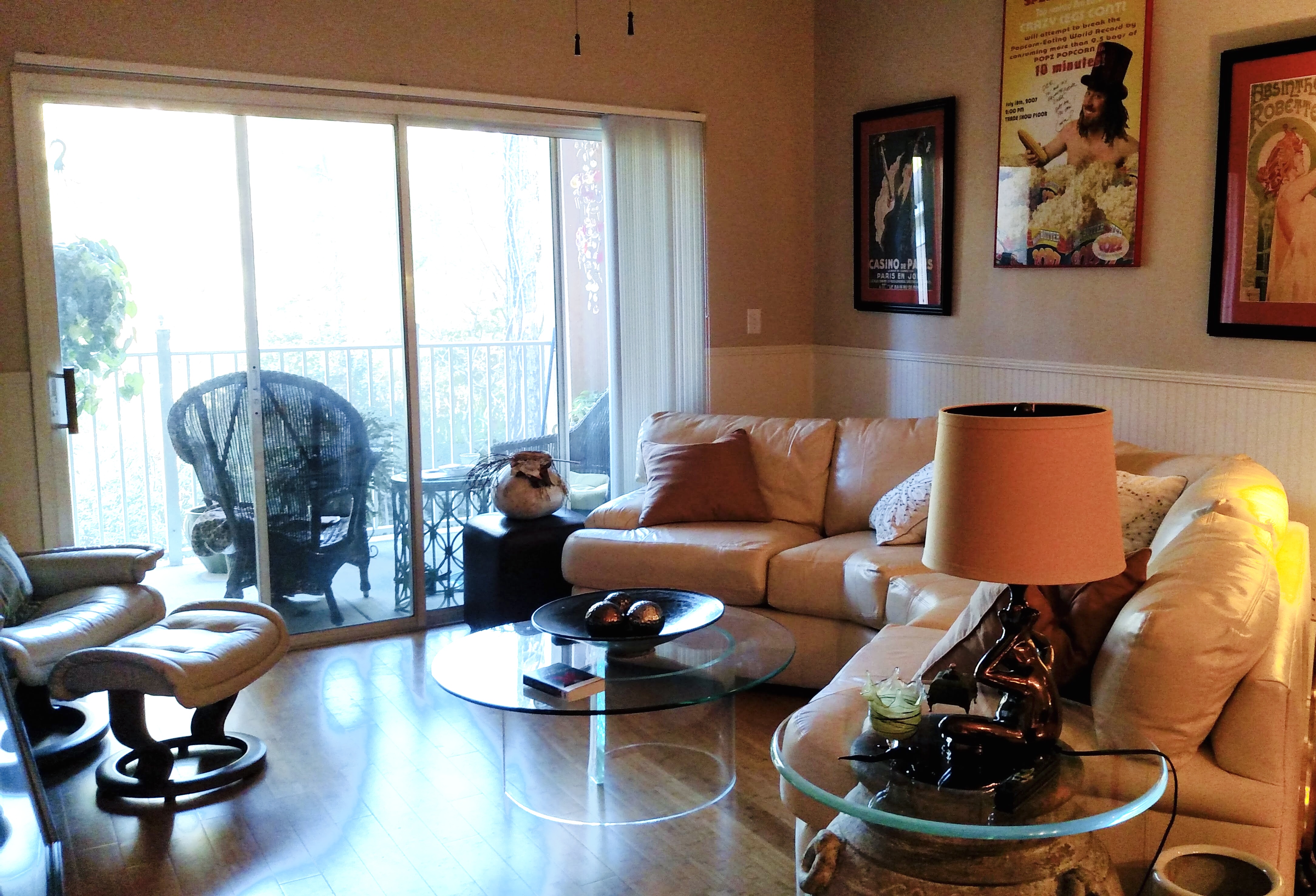 A modern living room and chic dining area — interior photograph 1 by Madeline’s Chic Interiors