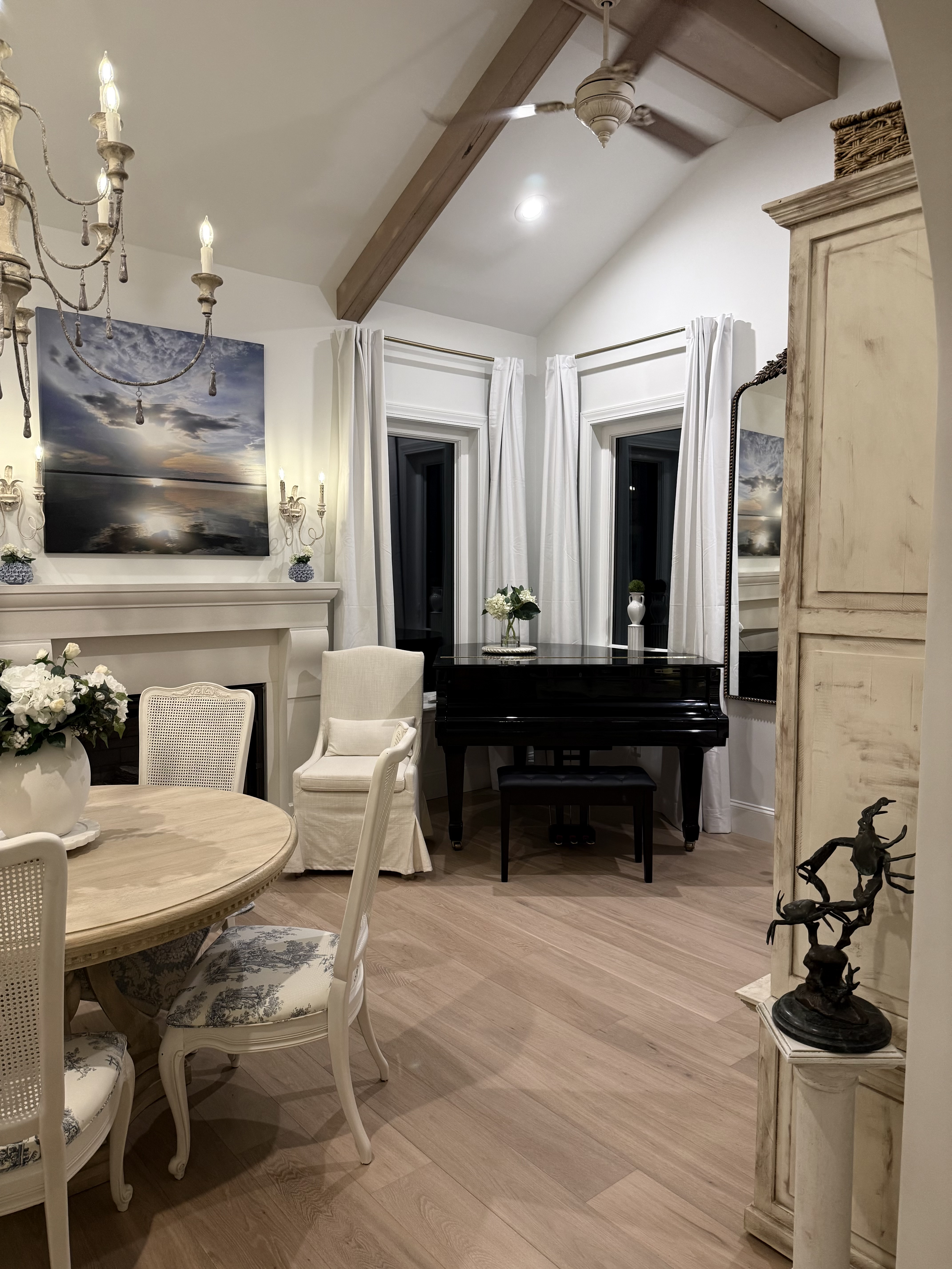 My friend’s FRENCH CHATEAU  — interior photograph 2 by Madeline’s Chic Interiors