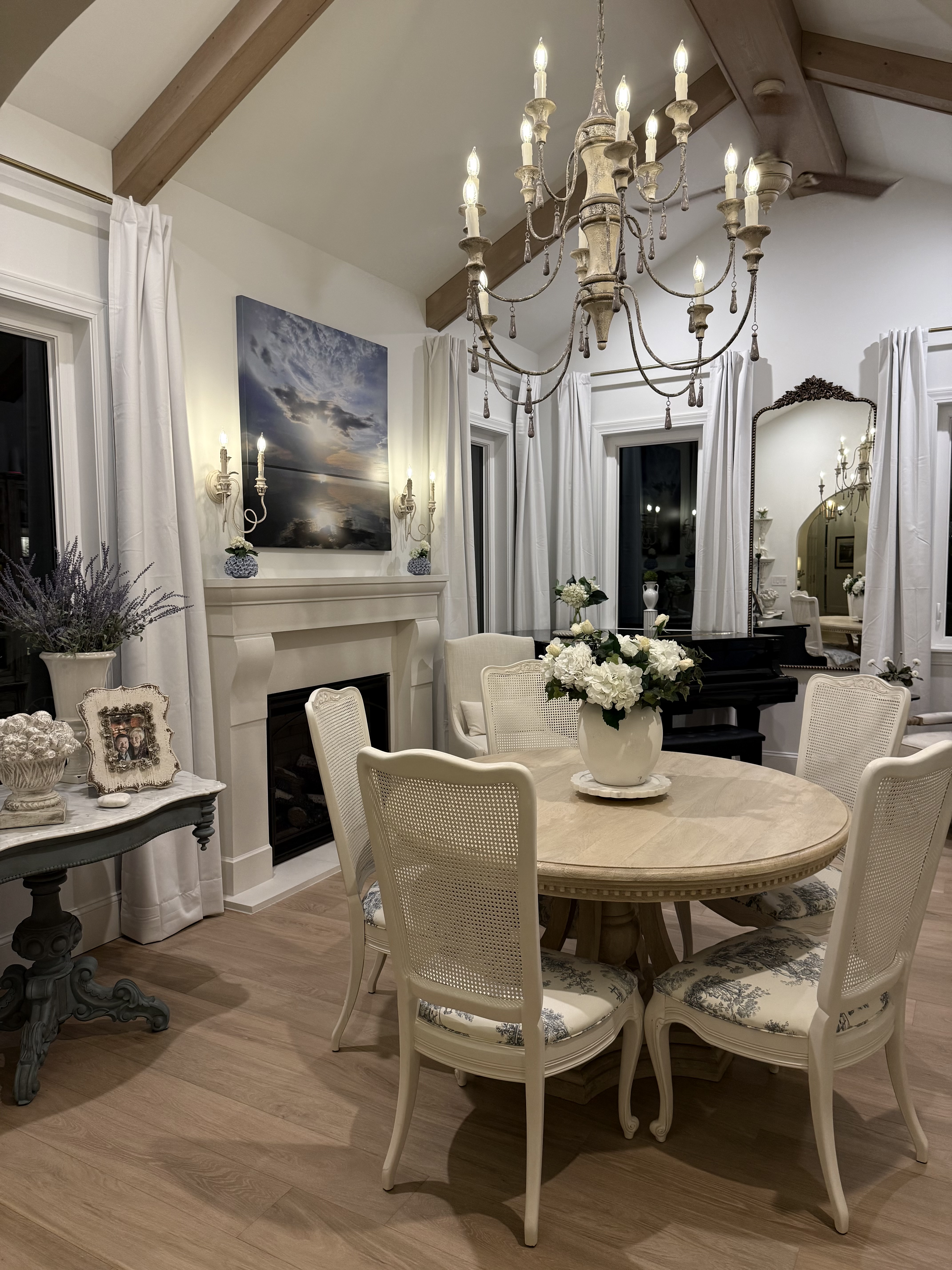 My friend’s FRENCH CHATEAU  — interior photograph 3 by Madeline’s Chic Interiors