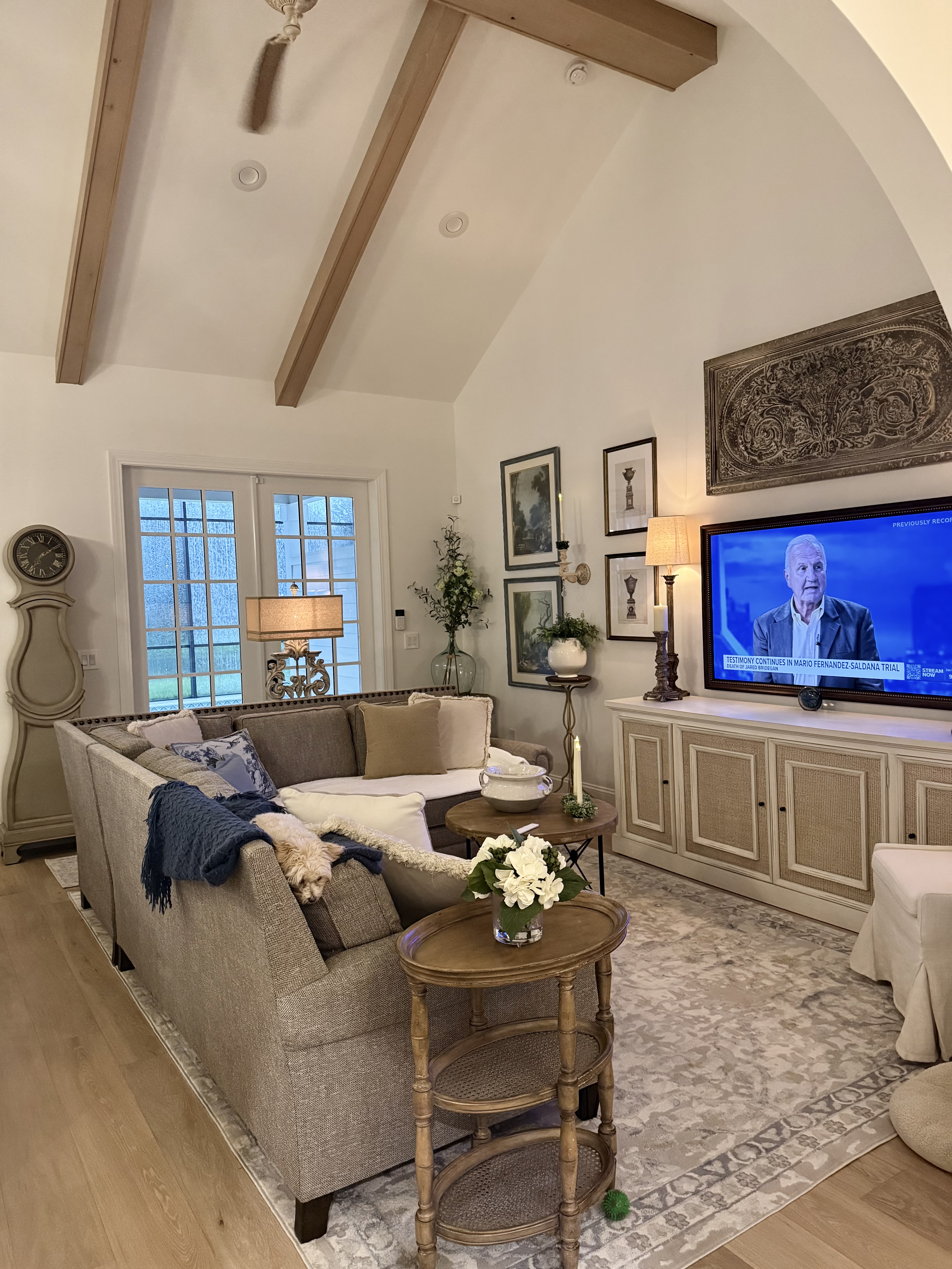 My friend’s FRENCH CHATEAU  — interior photograph 5 by Madeline’s Chic Interiors