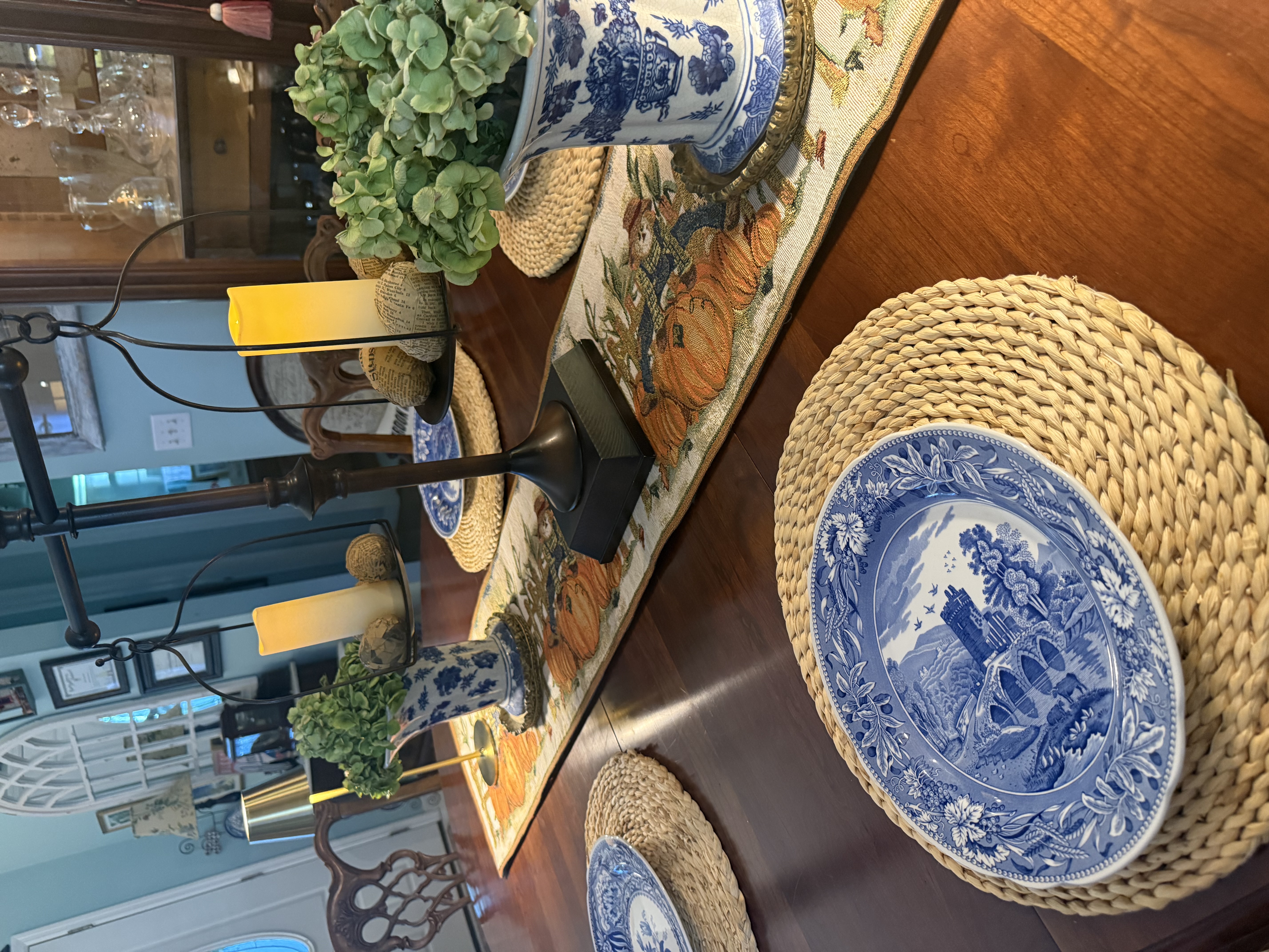 How to accessorize your dining room table for FALL — interior photograph 7 by Madeline’s Chic Interiors
