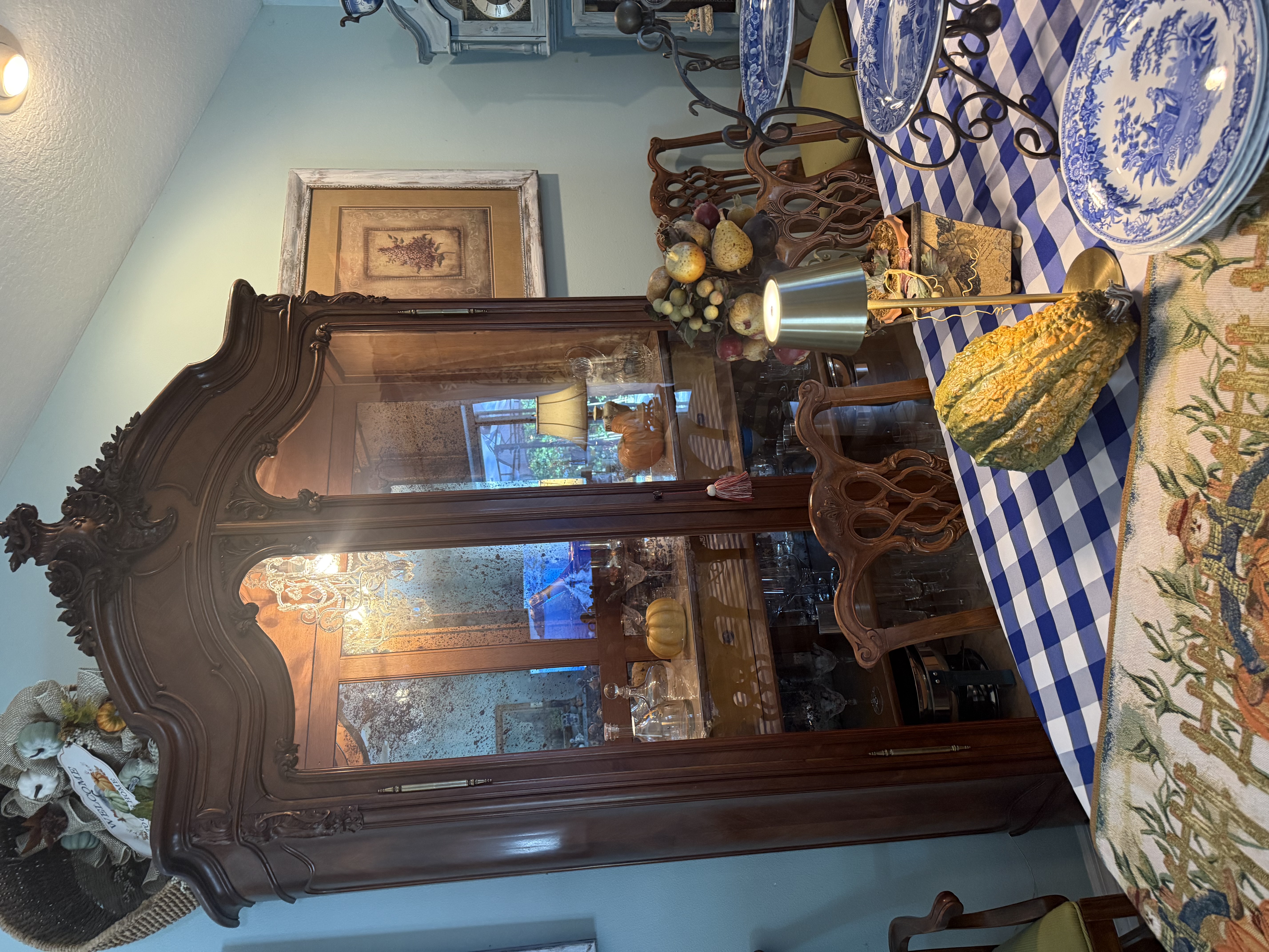 CREATING A CASUAL SPACE IN A FORMAL DINING ROOM — interior photograph 5 by Madeline’s Chic Interiors